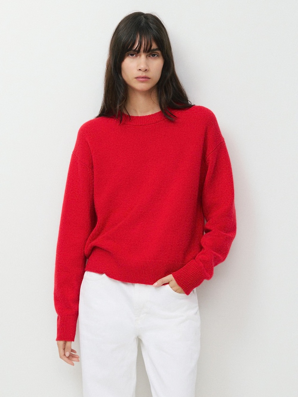 Aritzia Essential Wool Cashmere Isabelle Sweater